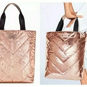 NWT VS Limited Edition Rose Gold Tote